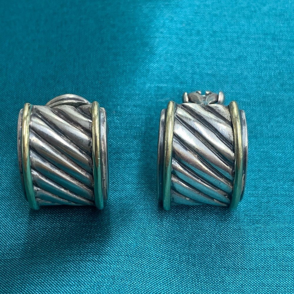 Fine jewelry silver and gold.